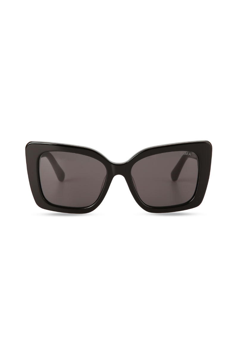 dima sunglass stella black frame grey lens 1
