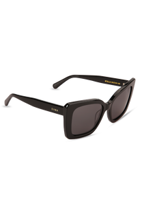 dima sunglass stella black frame grey lens 2