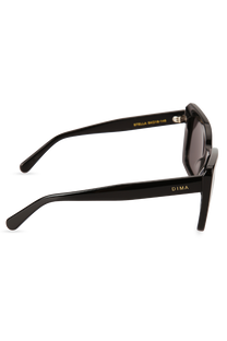 dima sunglass stella black frame grey lens 3