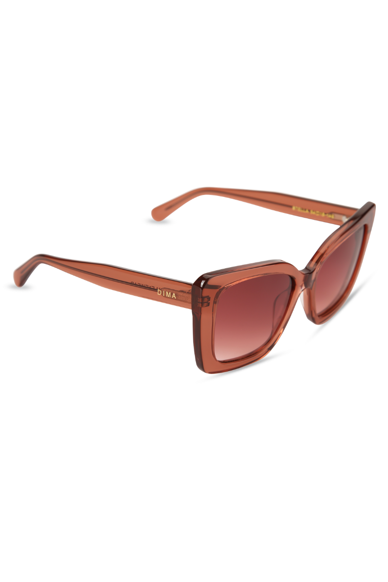 dima sunglass stella claret frame redwood gradient lens 2