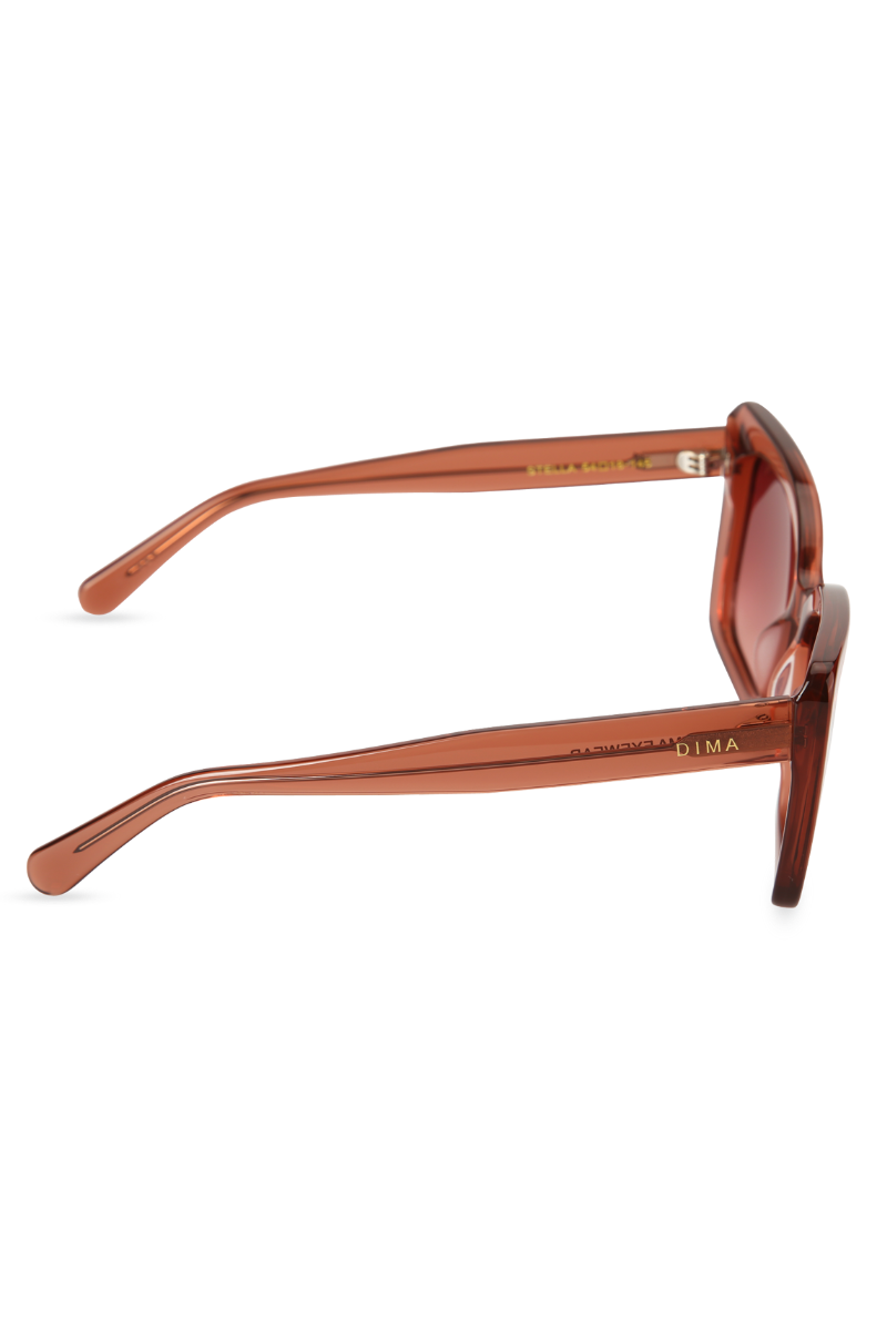 dima sunglass stella claret frame redwood gradient lens 3