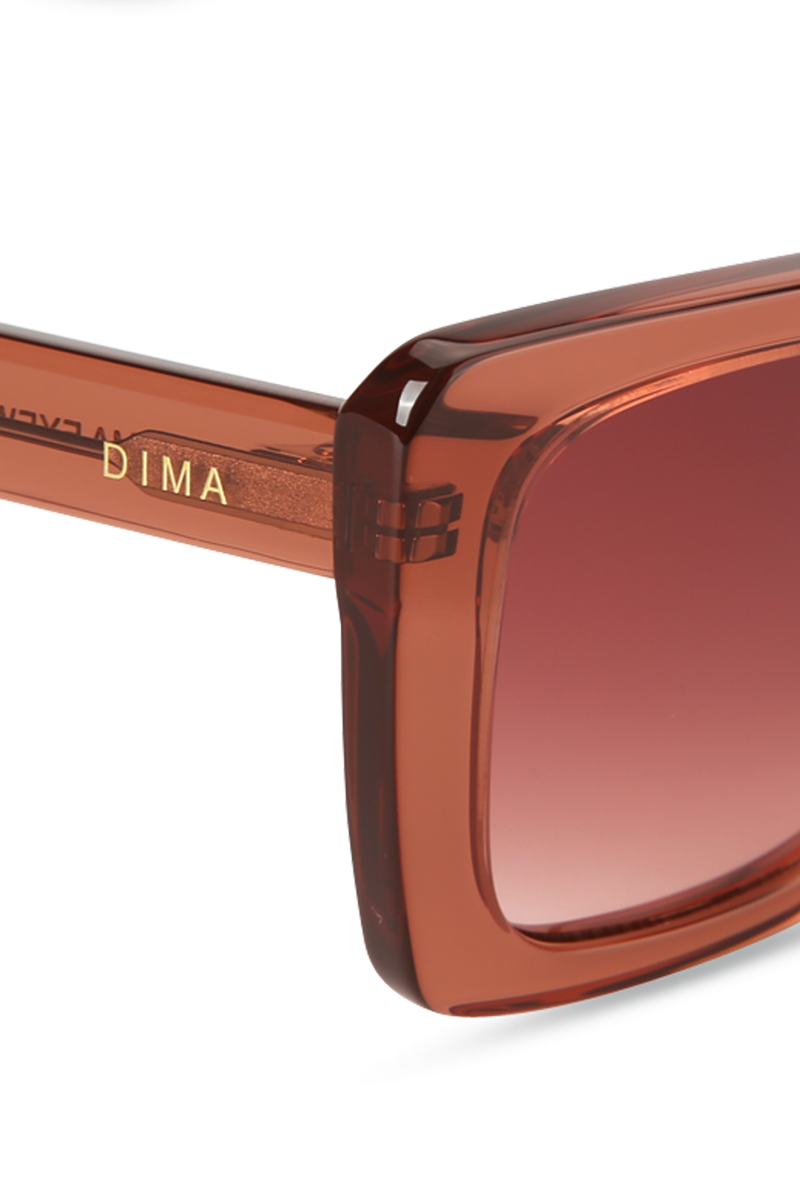 dima sunglass stella claret frame redwood gradient lens 4