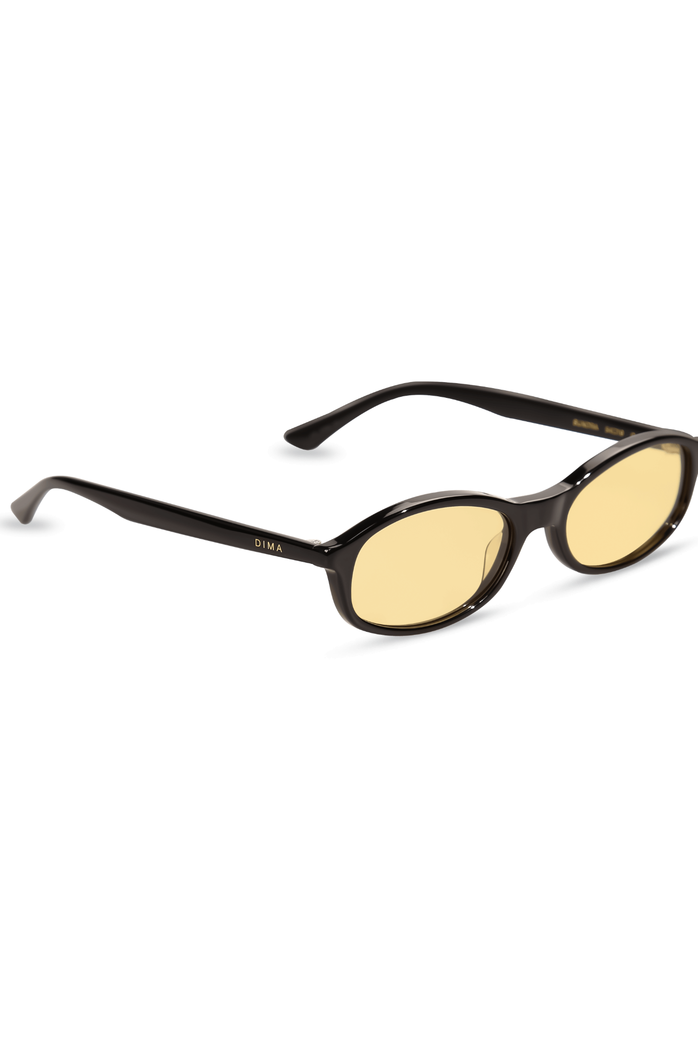dima sunglass sundra black frame yellow lens 2
