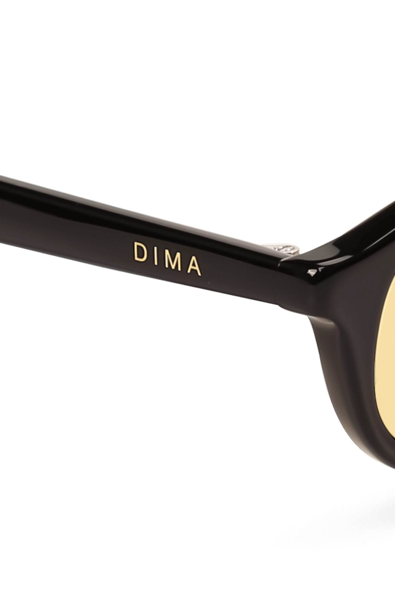 dima sunglass sundra black frame yellow lens 4