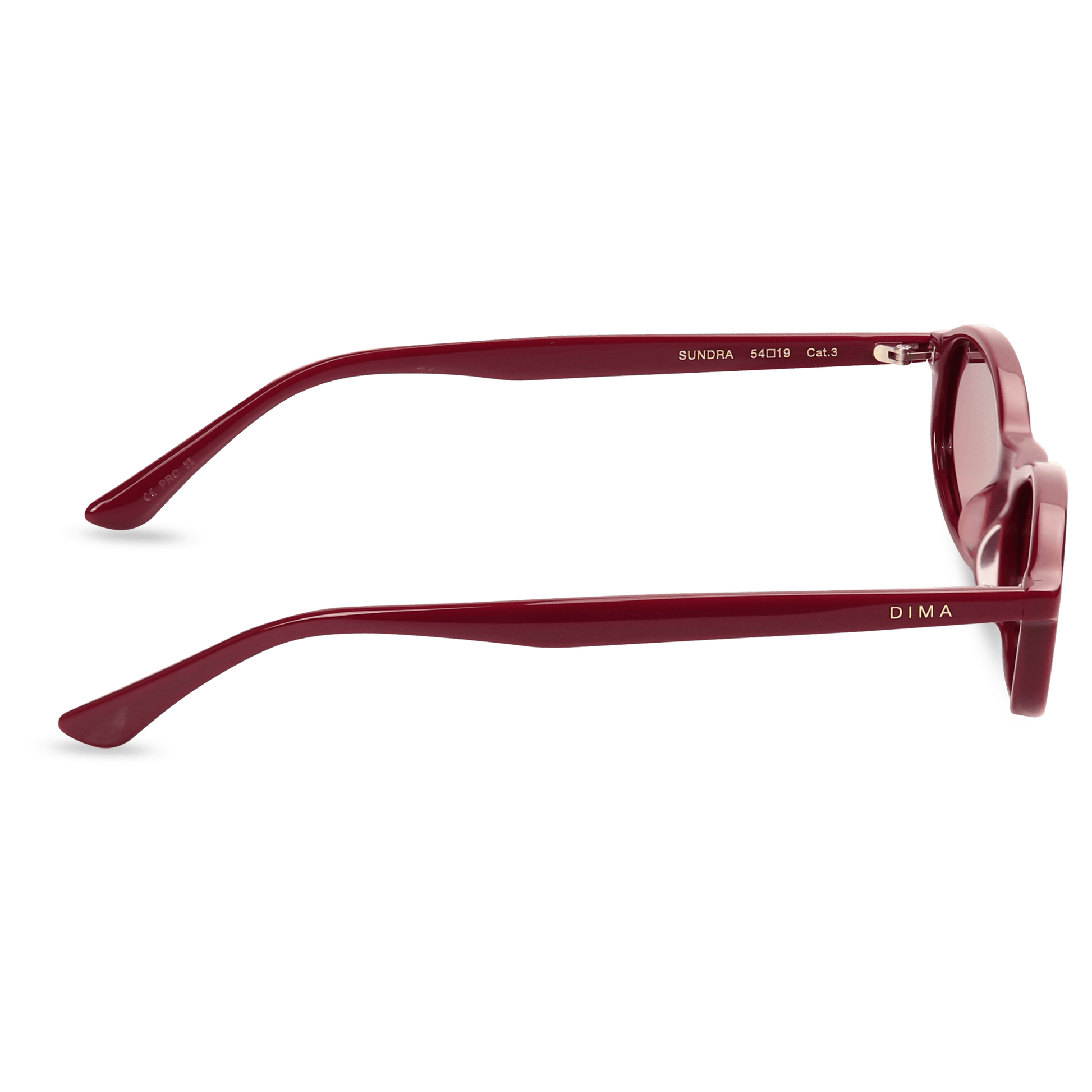 dima sunglass sundra burgundy frame wine Gradient Lens 3