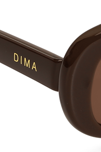 dima sunglass violet brown frame brown lens 5