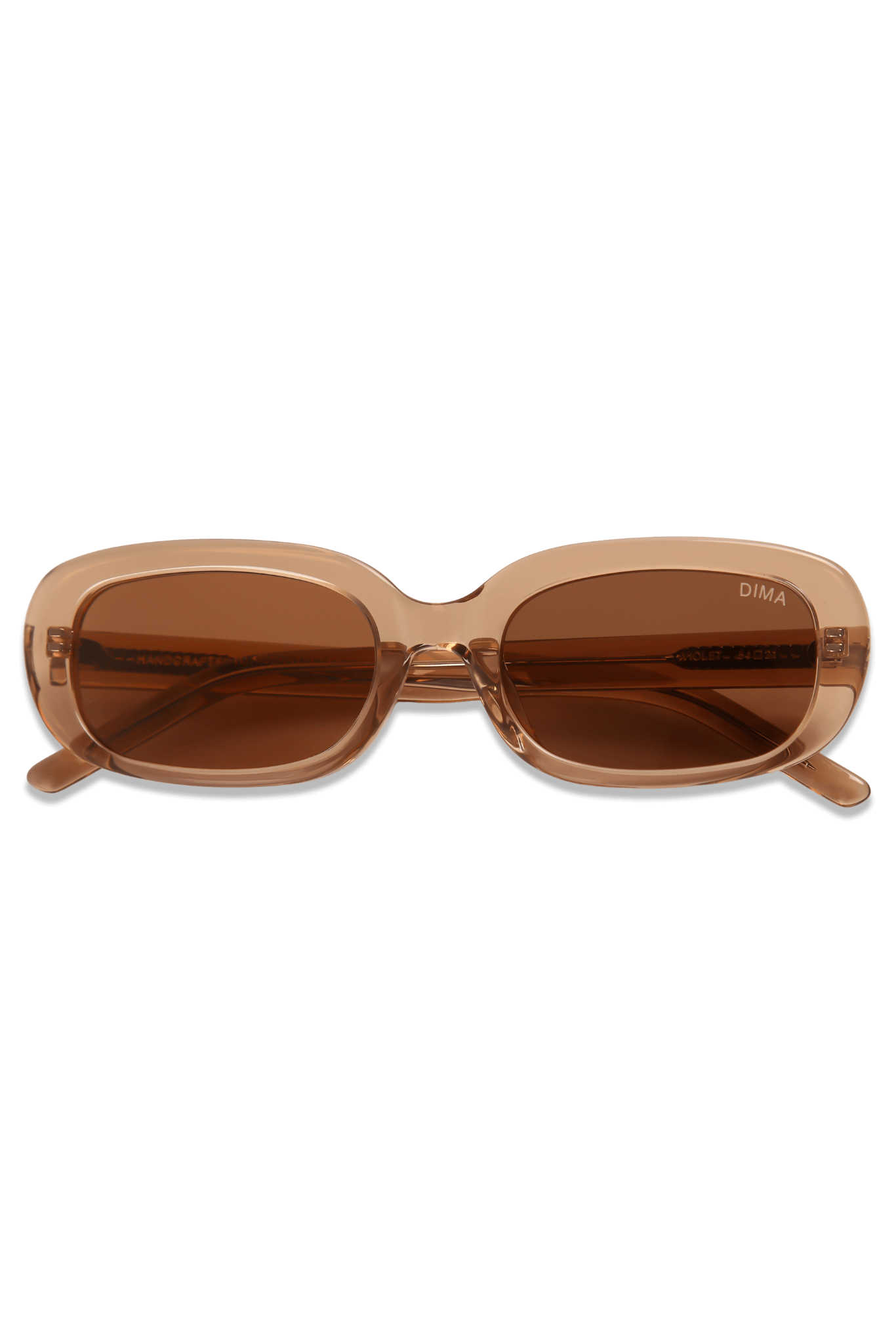 dima sunglass violet crystal brown frame brown lens 1