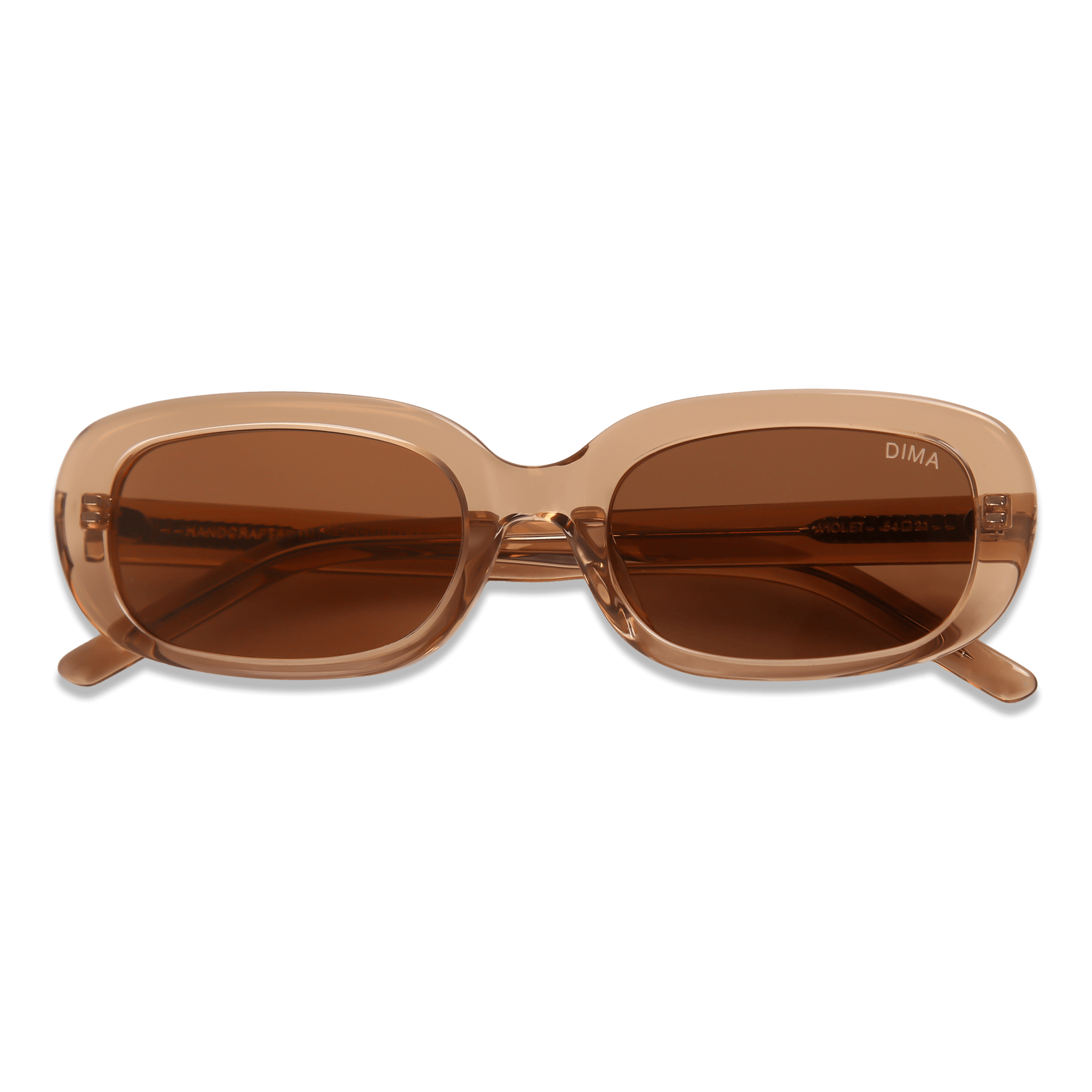 dima sunglass violet crystal brown frame brown lens 1