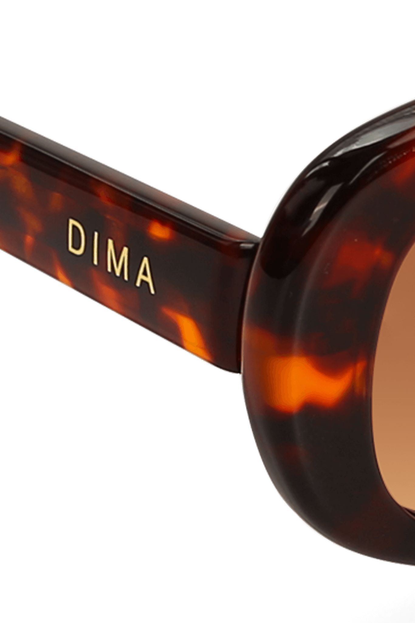 dima sunglass violet havana frame brown gradient lens 5