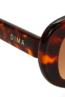 dima sunglass violet havana frame brown gradient lens 5