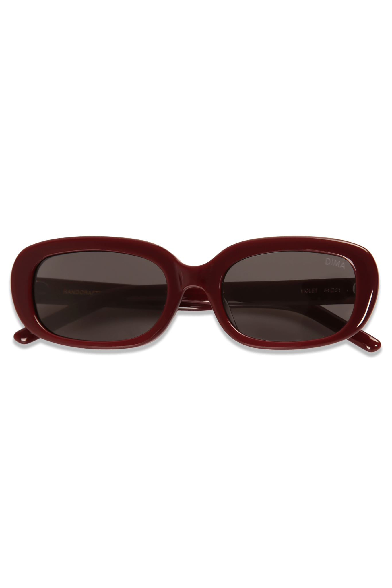 dima sunglass violet wine frame grey lens 1