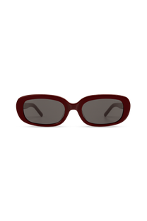 dima sunglass violet wine frame grey lens 2