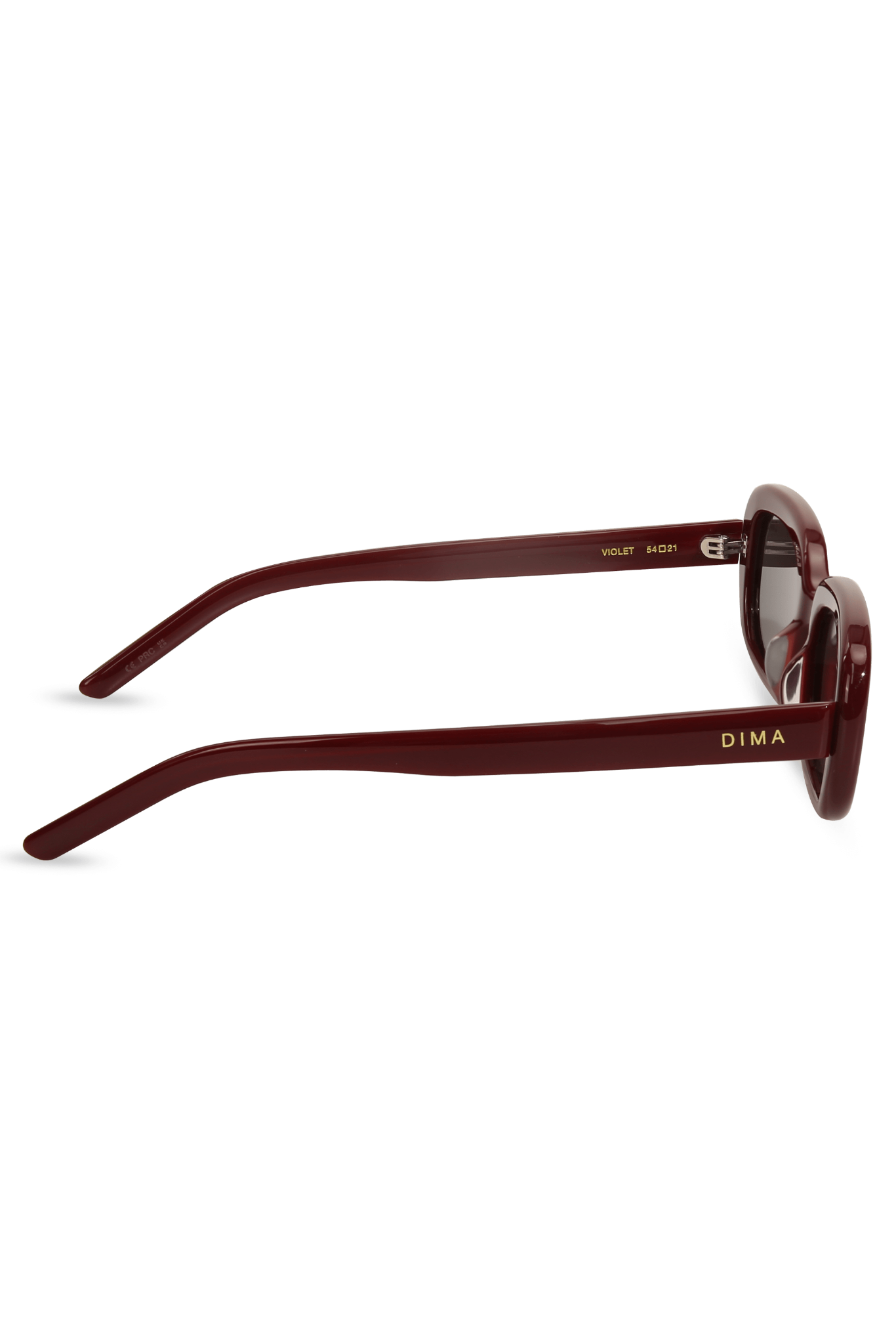 dima sunglass violet wine frame grey lens 3