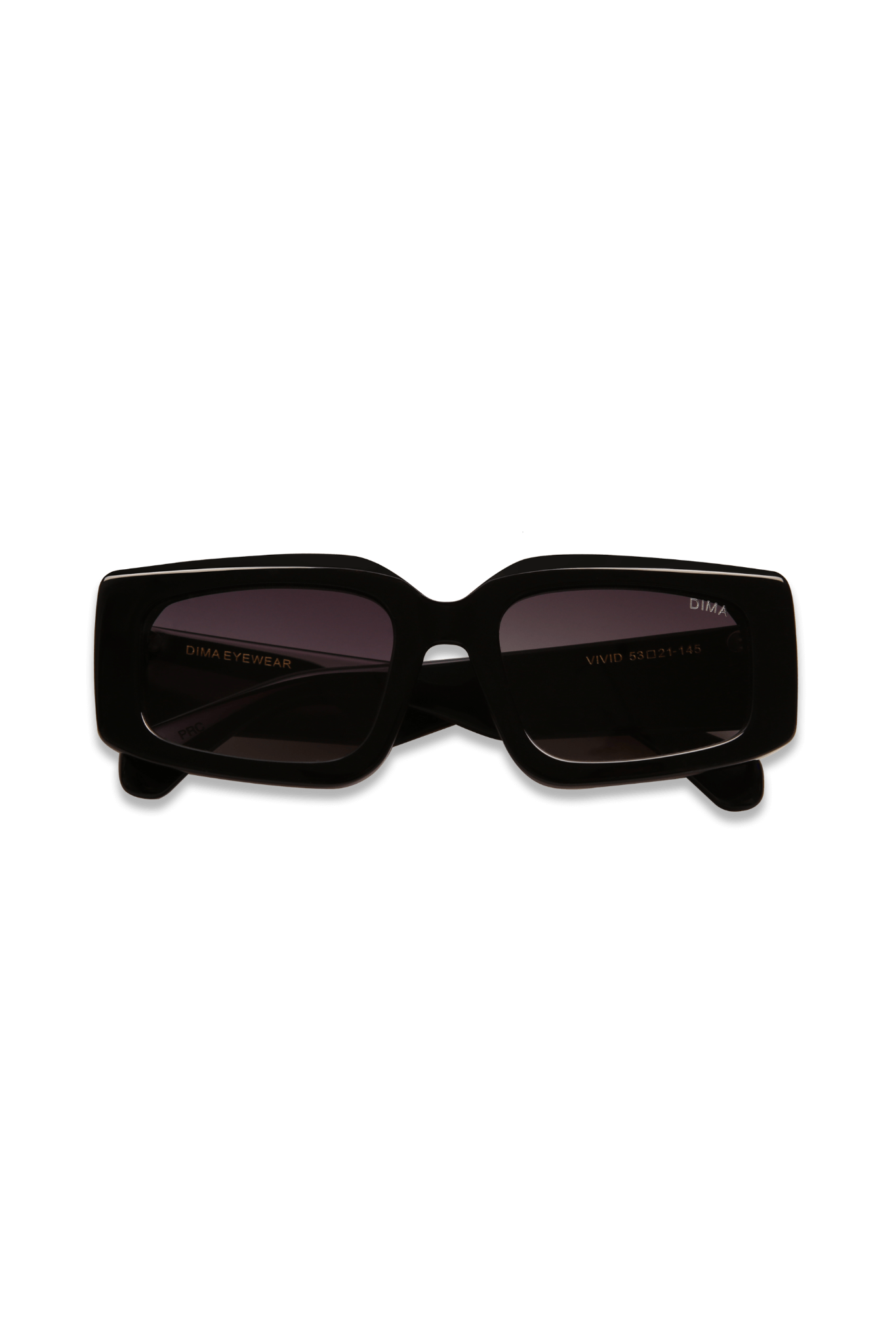 dima sunglass vivid black frame grey gradient lens 5