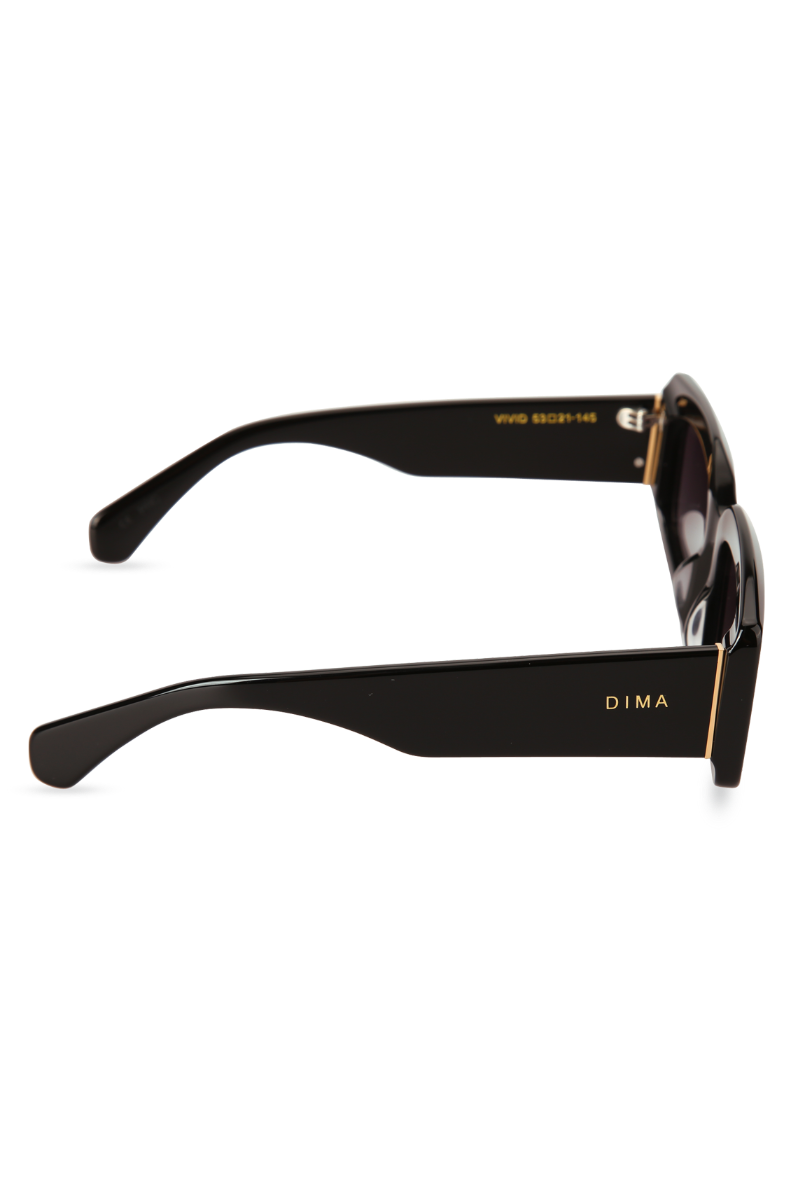 dima sunglass vivid black frame grey gradient lens 3