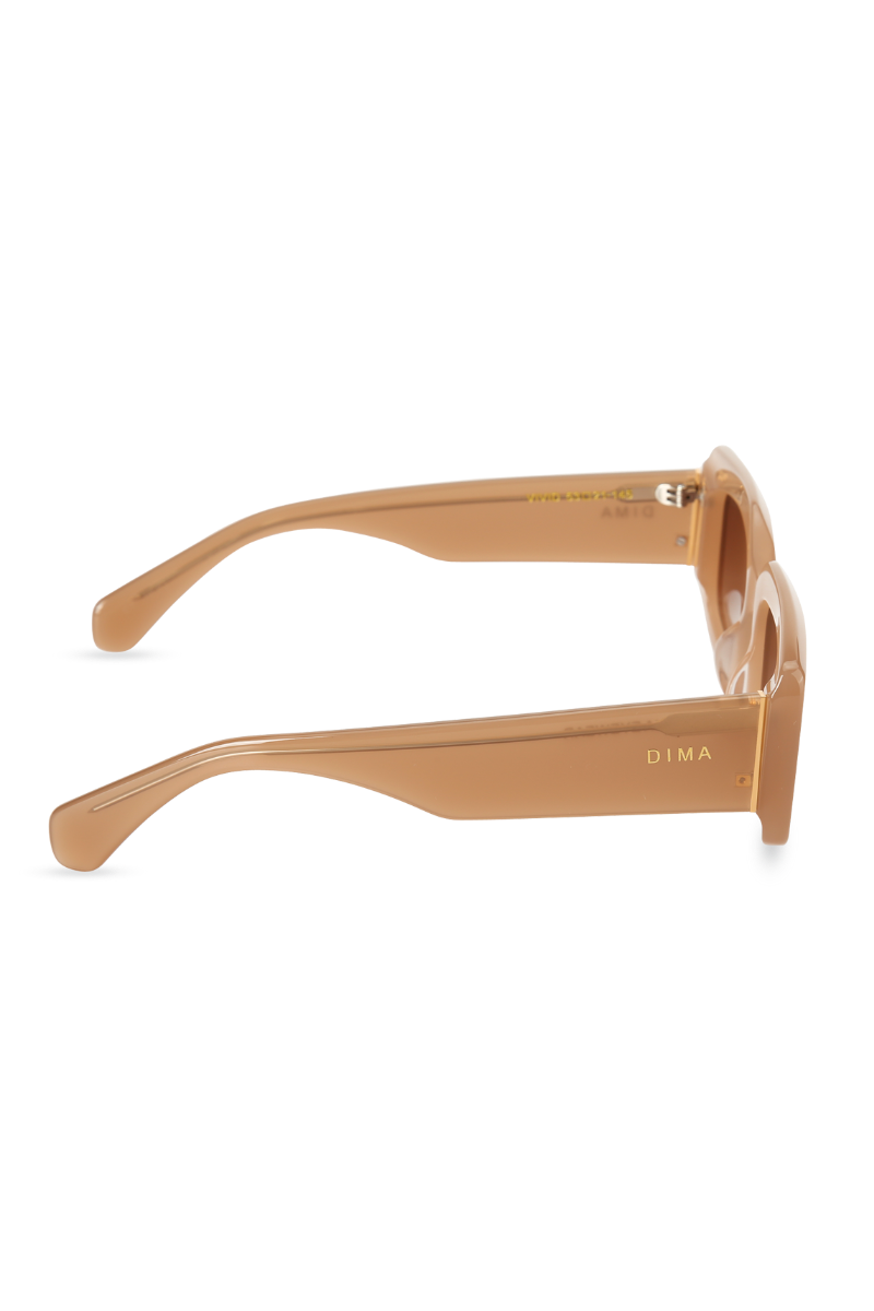 dima sunglass vivid milky brown frame brown gradient lens 3