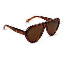 dima sunglasses aggie dark tortoise frame brown lens 2