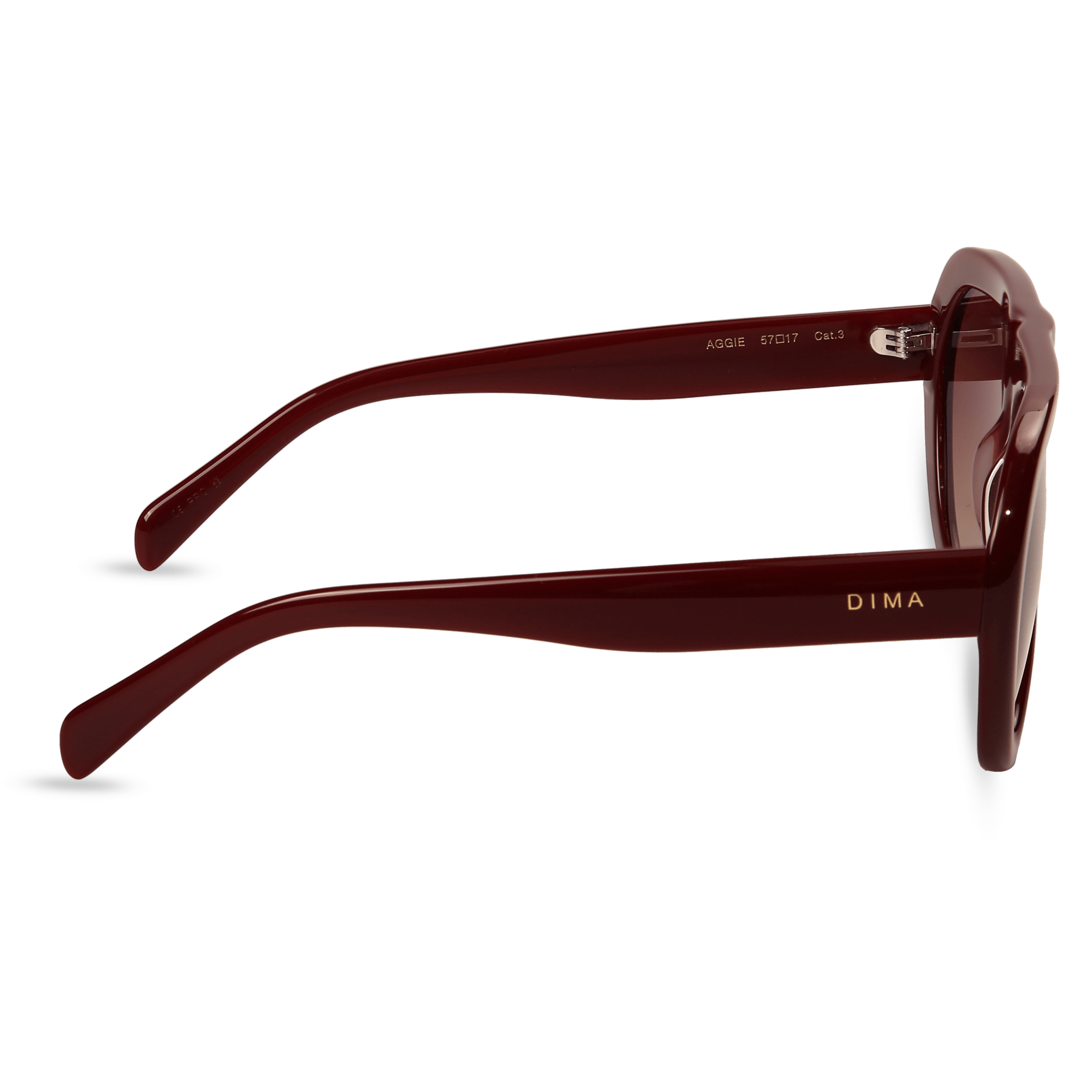 dima sunglasses aggie maroon frame brown gradient lens 3