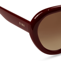 dima sunglasses aggie maroon frame brown gradient lens 4