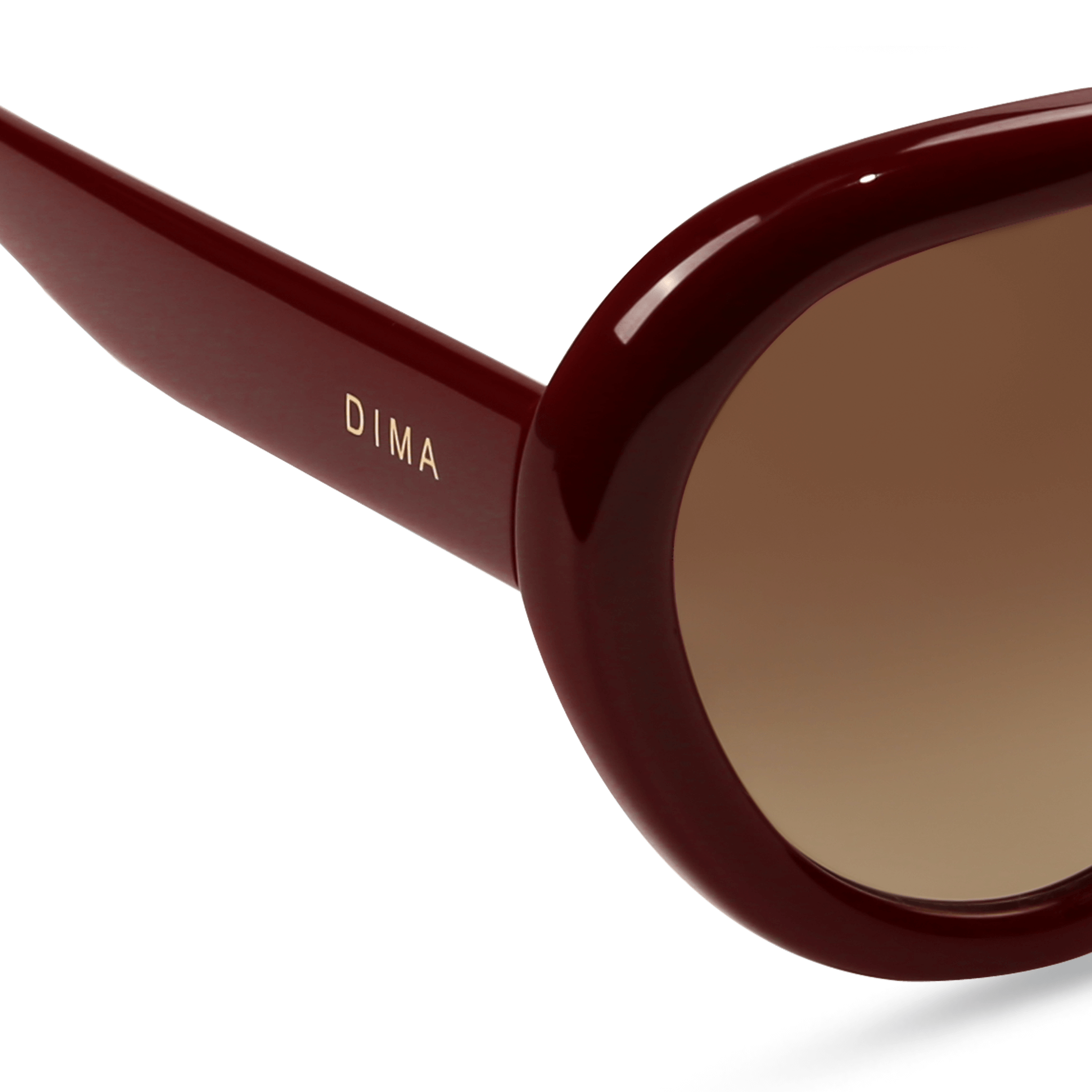 dima sunglasses aggie maroon frame brown gradient lens 4