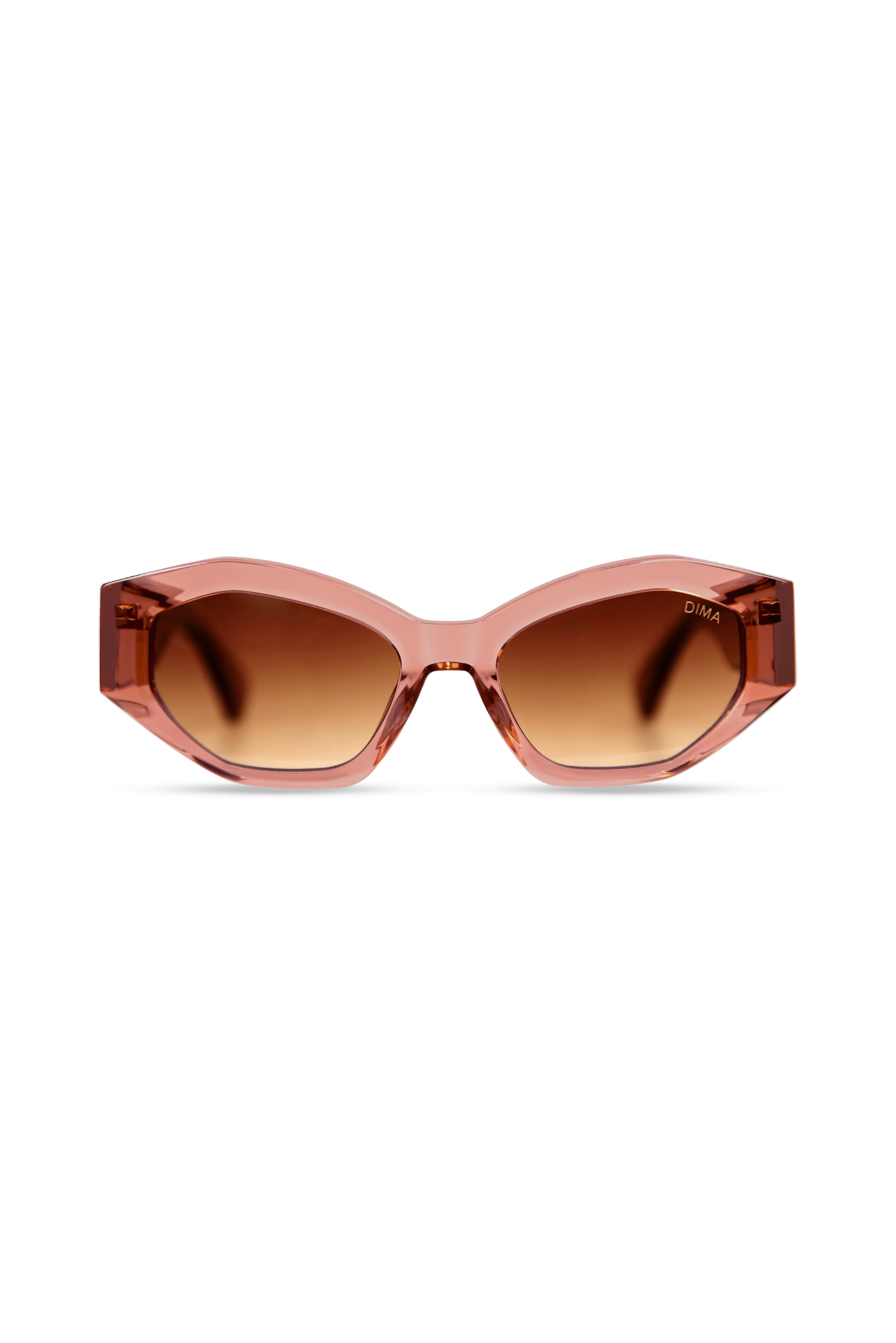 dima sunglasses mia taupe frame brown gradient lens 2
