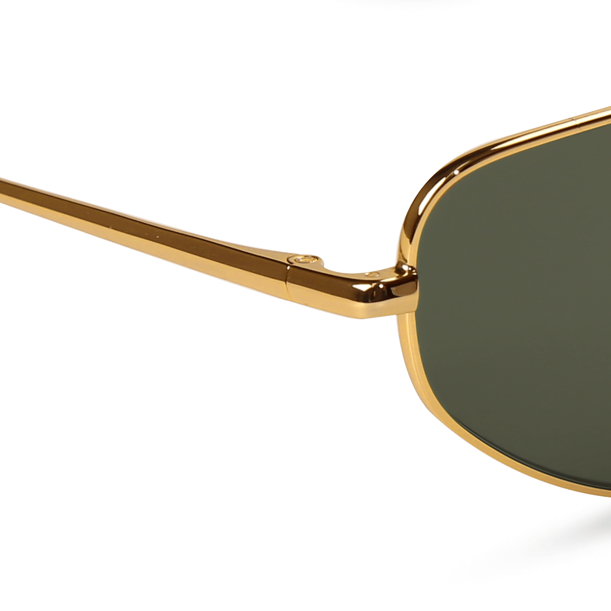 dima sunglasses optra gold dark tortoise frame green lens 4